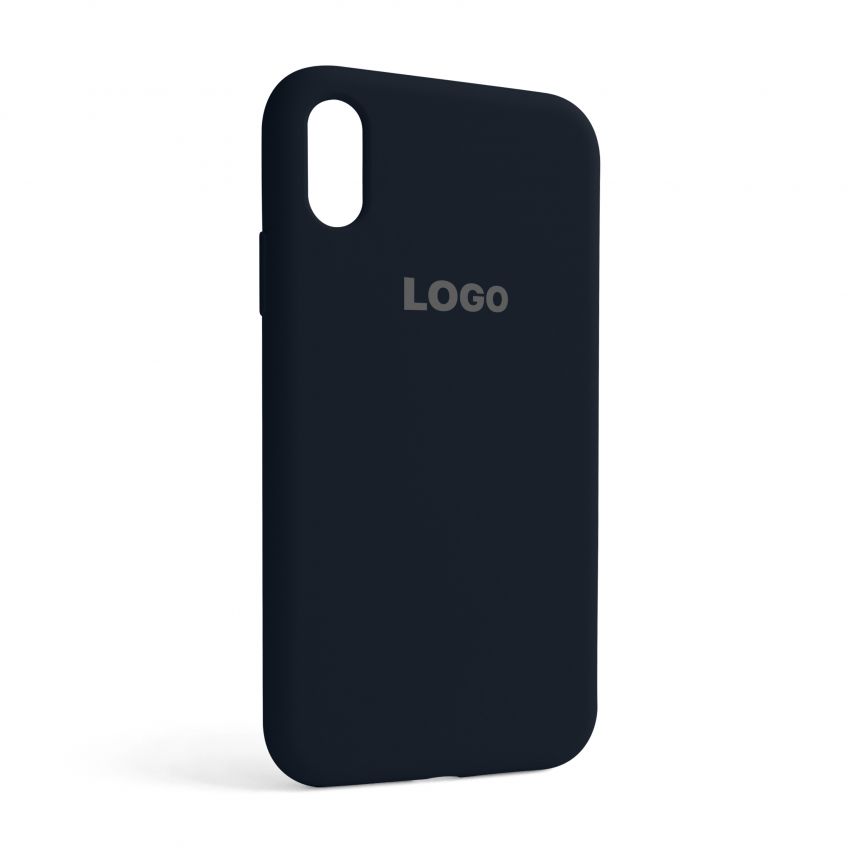 Чохол Full Silicone Case для Apple iPhone Xr dark blue (08)