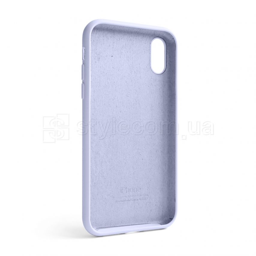 Чехол Full Silicone Case для Apple iPhone Xr lilac (39)