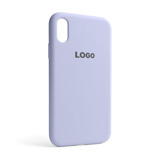 Чехол Full Silicone Case для Apple iPhone Xr lilac (39)