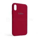 Чохол Full Silicone Case для Apple iPhone Xr rose red (37) - купити за 200.00 грн у Києві, Україні