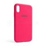 Чехол Full Silicone Case для Apple iPhone Xr shiny pink (38)