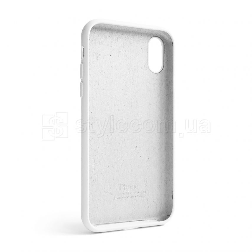Чехол Full Silicone Case для Apple iPhone Xr white (09)