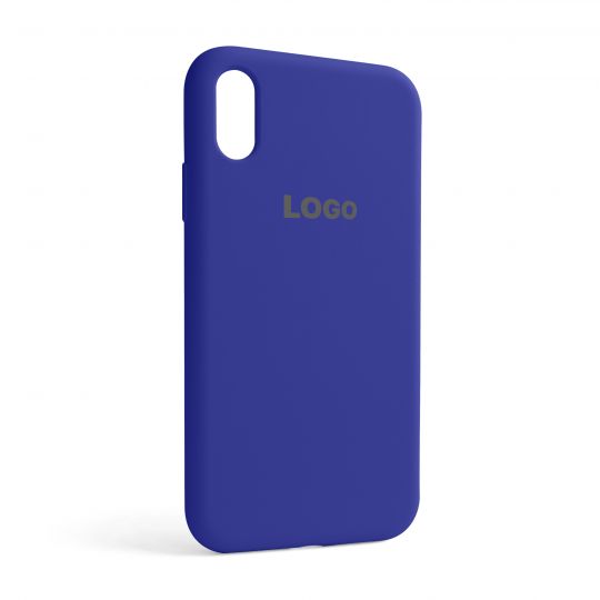 Чехол Full Silicone Case для Apple iPhone Xr purple (34)