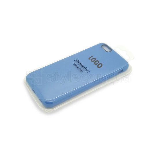 Чехол силиконовый Replica для Apple iPhone 6, 6s blue