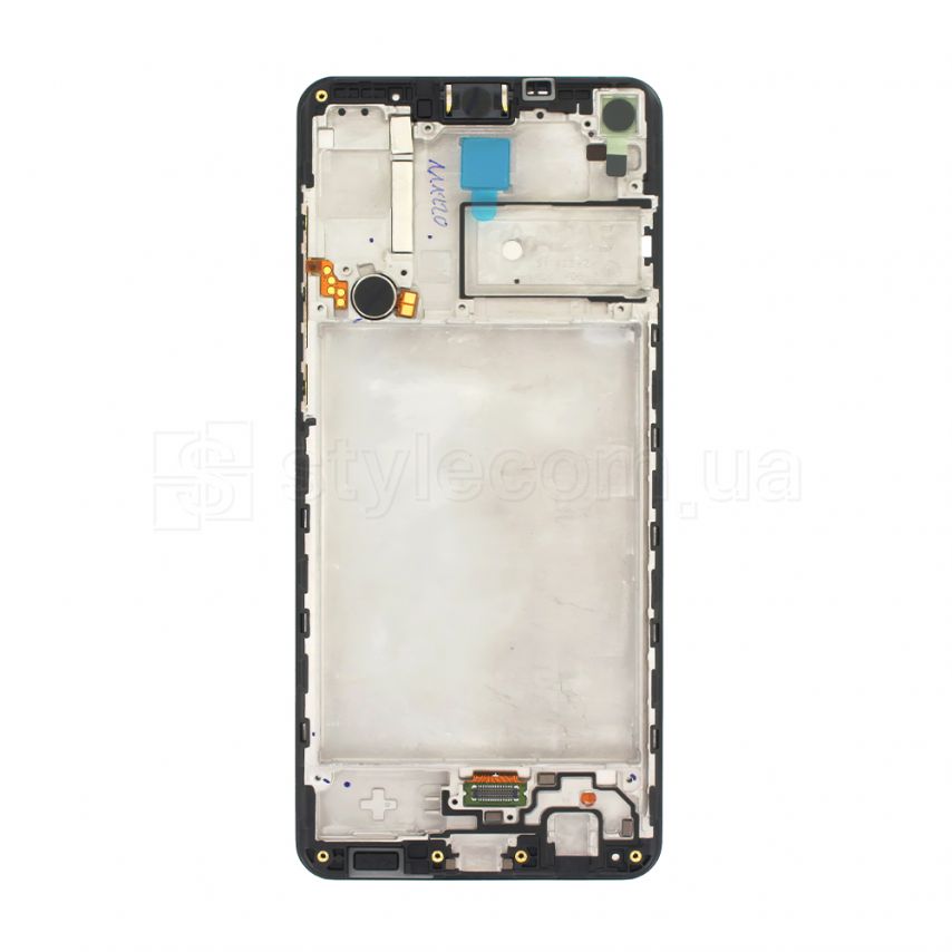 Дисплей (LCD) для Samsung Galaxy A21s/A217 (2020) з тачскріном та рамкою black Service Original (PN:GH82-22988A)