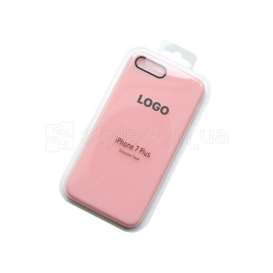 Чехол силиконовый Replica для Apple iPhone 7, 8, SE 2020 pink