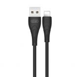 Кабель USB XO NB146 Lightning 2.4A black - купить за 115.20 грн в Киеве, Украине