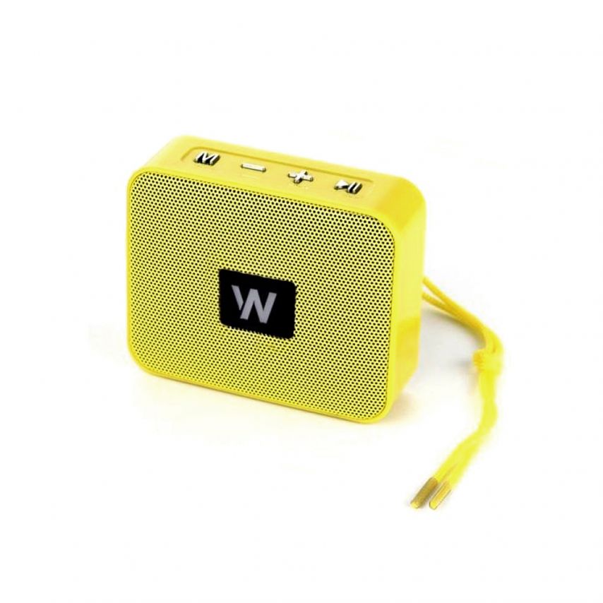 Портативная колонка WALKER WSP-100 yellow