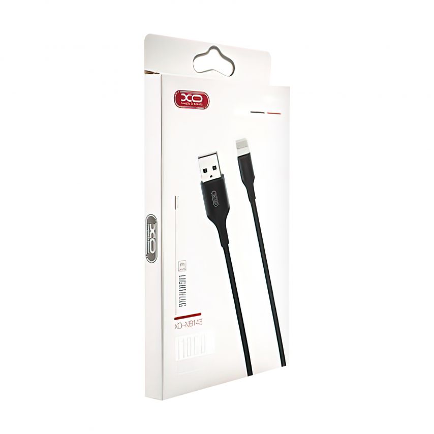 Кабель USB XO NB143 Type-C 2.1A 2м black