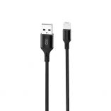 Кабель USB XO NB143 Micro 2.1A 2м black - купить за 123.38 грн в Киеве, Украине