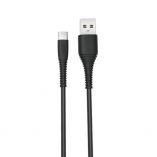Кабель USB XO NB-P153 Type-C 2A black - купить за 26.25 грн в Киеве, Украине