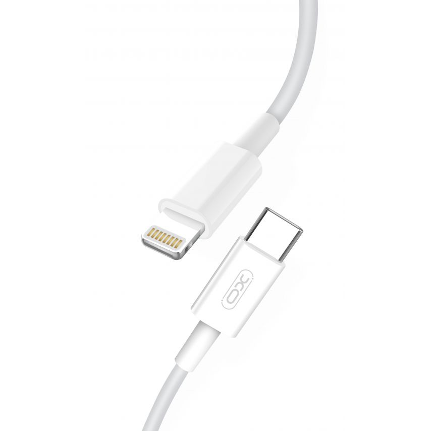 Кабель USB XO NB113 Type-C to Lightning PD 18W Fast Charge 2A white