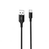 Кабель USB XO NB143 Type-C 2.1A black - купити за 113.40 грн у Києві, Україні