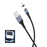 Кабель USB XO NB125 Lightning Magnetic 2A black - купить за 163.60 грн в Киеве, Украине