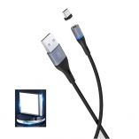 Кабель USB XO NB125 Type-C Magnetic 2A black - купить за 182.25 грн в Киеве, Украине