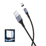 Кабель USB XO NB125 Micro Magnetic 2A black - купить за 141.34 грн в Киеве, Украине