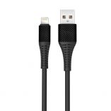 Кабель USB XO NB157 Lightning 2.4A black - купить за 141.71 грн в Киеве, Украине