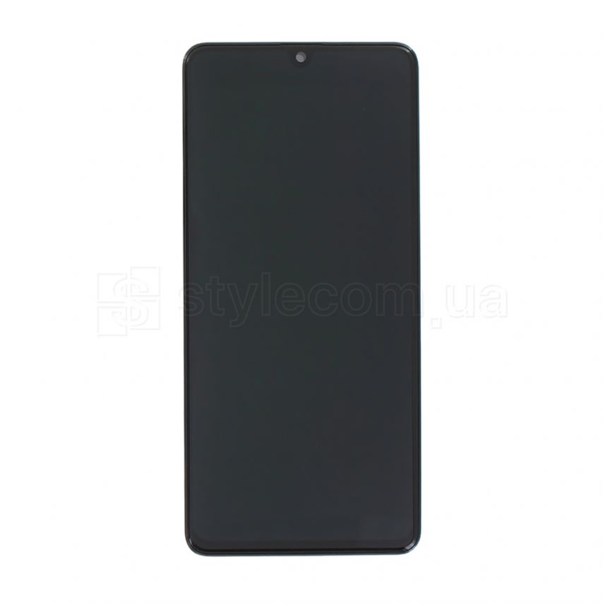 Дисплей (LCD) для Samsung A41/A415 (2020) с тачскрином и рамкой black Service Original (PN:GH82-22860A)