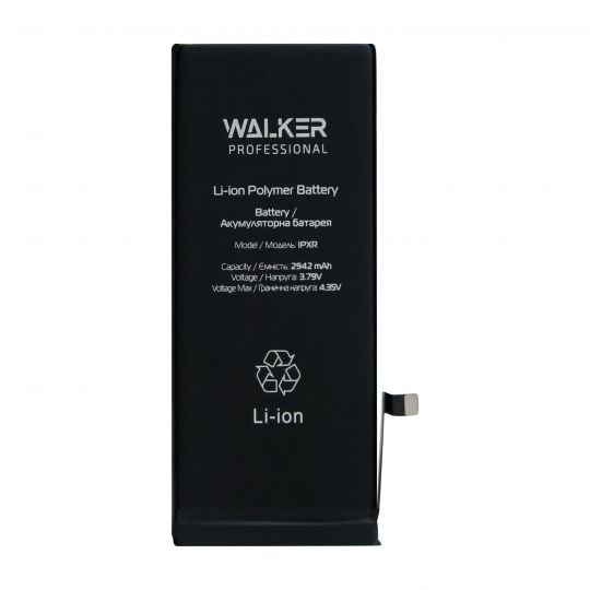 Аккумулятор WALKER Professional для Apple iPhone Xr (2942mAh)