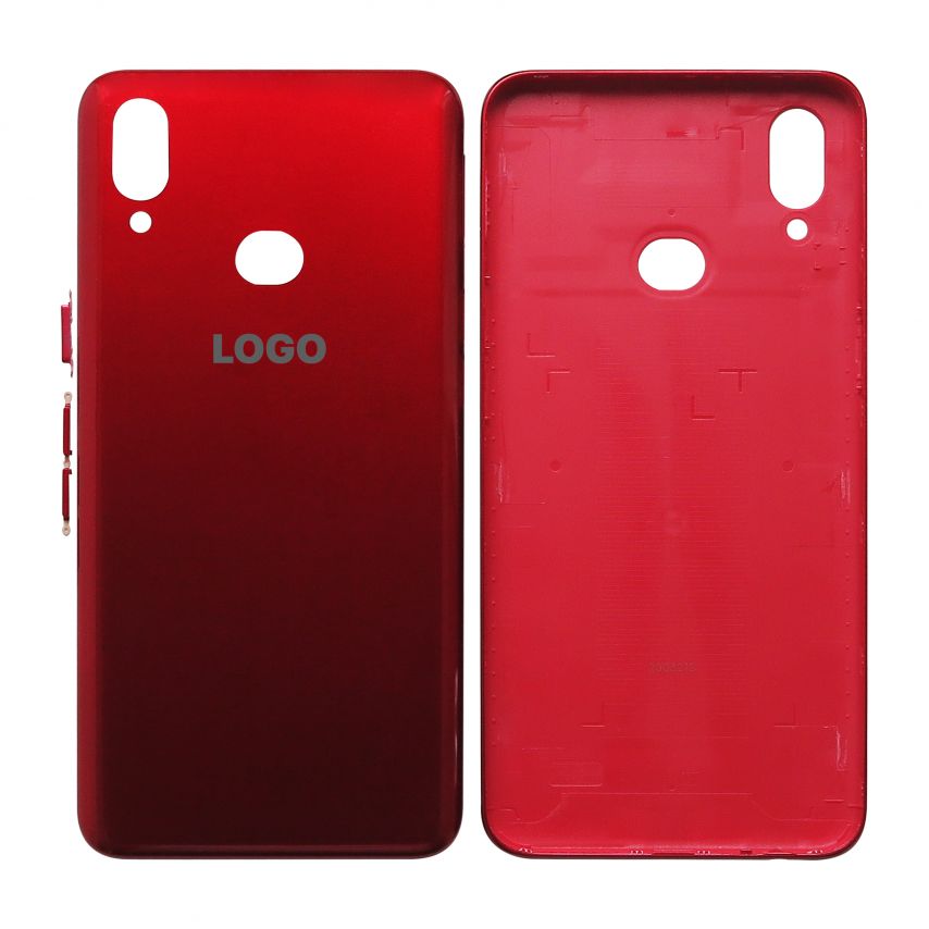 Корпус для Samsung Galaxy A10s/A107 (2019) red High Quality