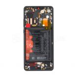 Дисплей (LCD) для Huawei P30 Pro 02352PBT с тачскрином и рамкой black Service Original Full (battery+buzzer+speaker+mic+flats) - купить за 12 396.80 грн в Киеве, Украине