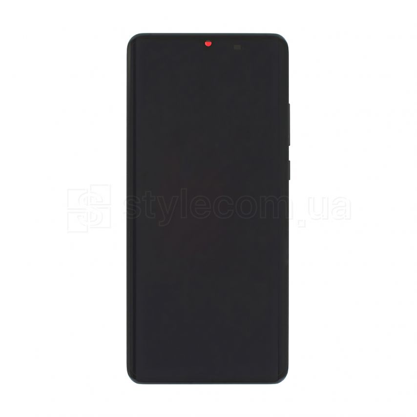 Дисплей (LCD) для Huawei P30 Pro 02352PBT з тачскріном та рамкою black Service Original Full (battery+buzzer+speaker+mic+flats)