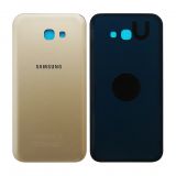 Задняя крышка для Samsung Galaxy A7/A720 (2017) gold High Quality