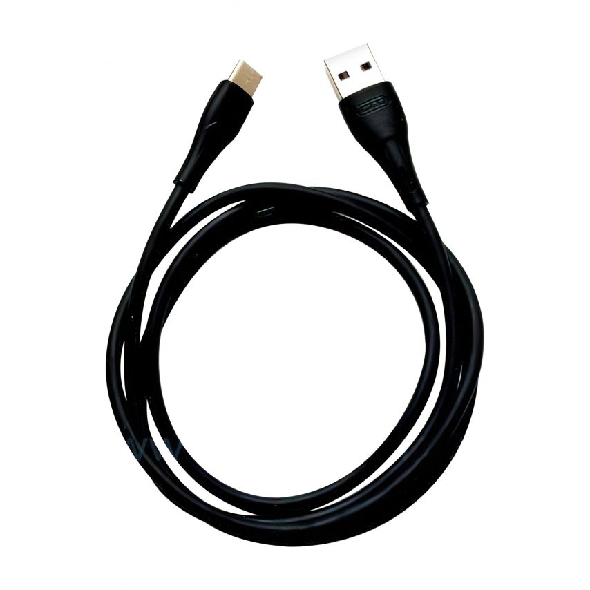Кабель USB XO NB146 Type-C 2.4A black