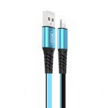 Кабель USB XO NB154 Lightning 2A blue - купить за 44.00 грн в Киеве, Украине