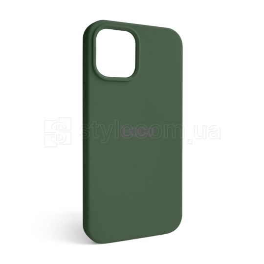 Чехол Full Silicone Case для Apple iPhone 12 Pro Max atrovirens green (54)