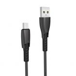 Кабель USB XO NB135 Micro Quick Charge 2.4A graphite - купити за 68.00 грн у Києві, Україні
