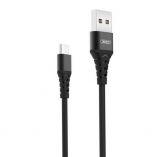 Кабель USB XO NB129 Micro 2.1A black - купить за 64.26 грн в Киеве, Украине