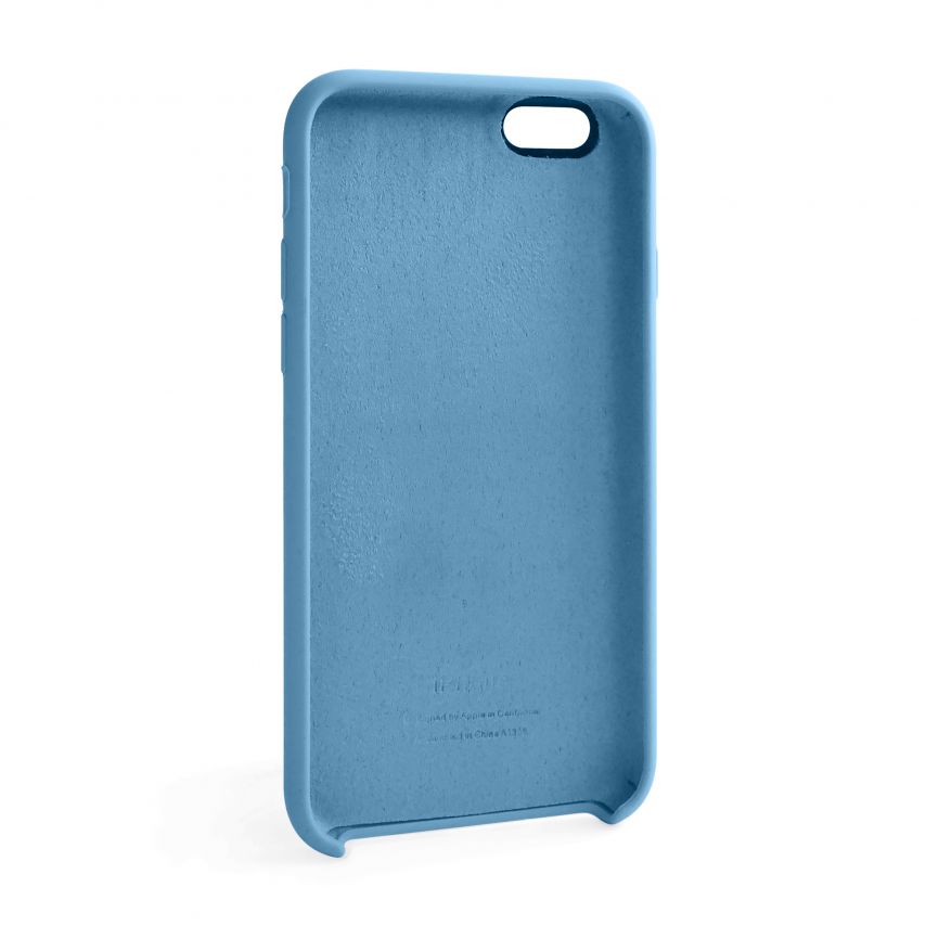 Чехол Original Silicone для Apple iPhone 6, 6s blue (24)