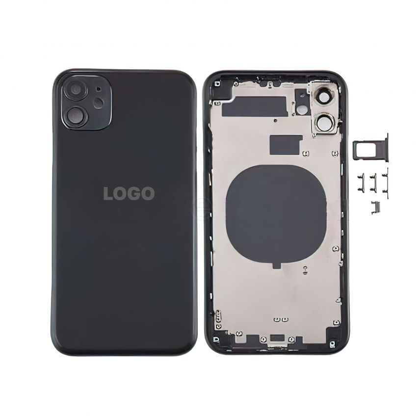 Корпус для Apple iPhone 11 black Original Quality