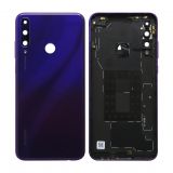 Корпус для Huawei Y6P (2020) со стеклом камеры violet High Quality