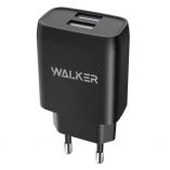 Сетевое зарядное устройство (адаптер) WALKER WH-31 2USB / 2.1A black - купить за 202.50 грн в Киеве, Украине