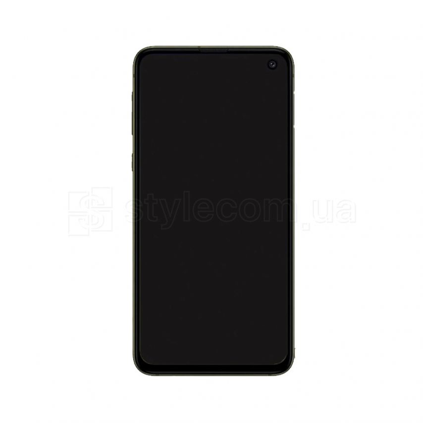 Дисплей (LCD) для Samsung Galaxy S10E/G970 (2019) с тачскрином и рамкой black Service Original (PN:GH82-18852A)