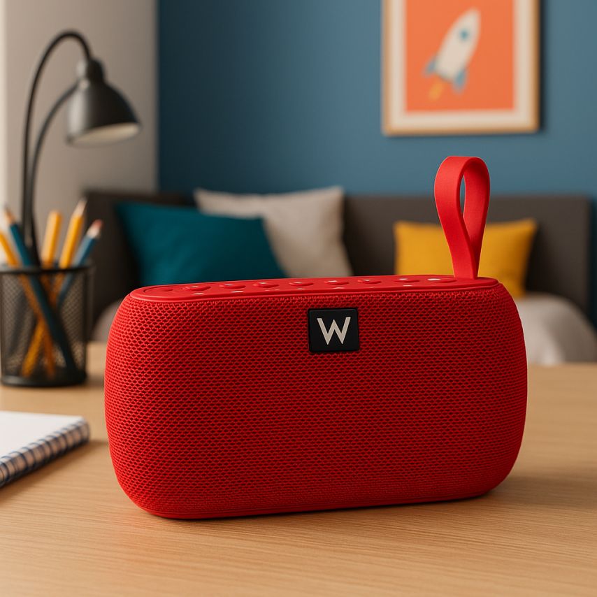 Портативна колонка WALKER WSP-150 red