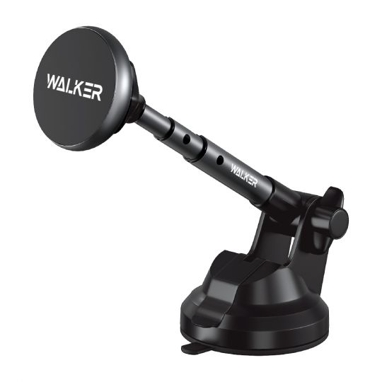 Автодержатель магнитный WALKER CX-015 телескопический black