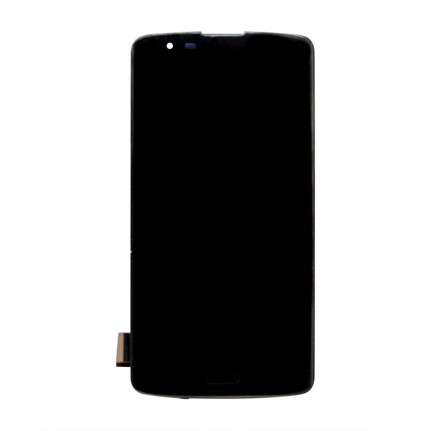 Дисплей (LCD) для LG K8 (2016) K350E, K350N, Phoenix 2 с тачскрином и рамкой black High Quality