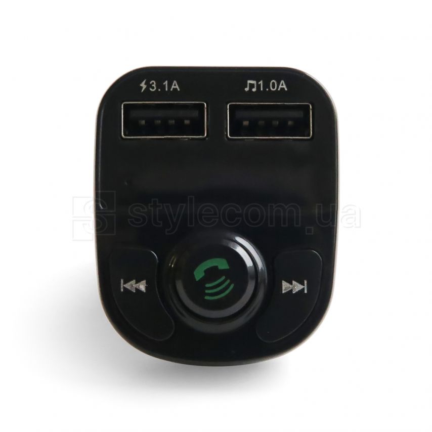 FM Модулятор X22 Bluetooth + АЗП 2USB 1A/3.1A black