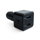 FM-трансмітер X12 Bluetooth + АЗП 2USB 2.1А black - купити за 394.80 грн у Києві, Україні