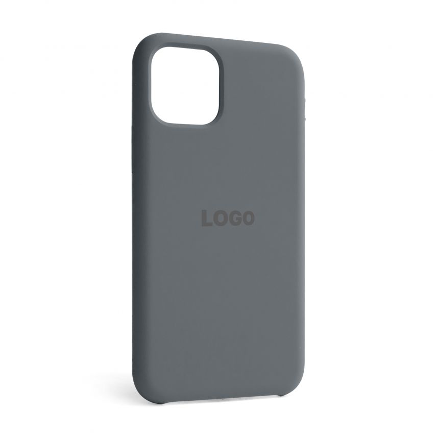Чехол Original Silicone для Apple iPhone 11 Pro dark grey (15)