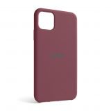 Чехол Original Silicone для Apple iPhone 11 Pro Max maroon (42)