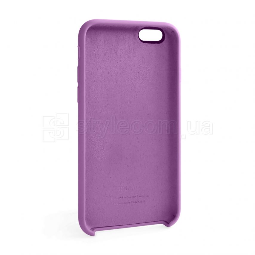 Чохол Original Silicone для Apple iPhone 6, 6s grape (43)