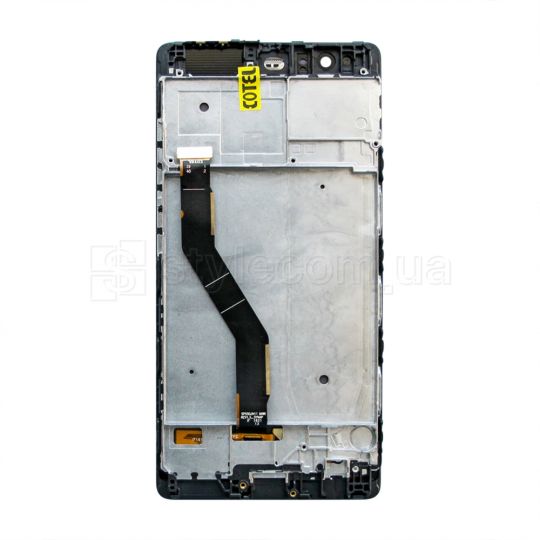 Дисплей (LCD) для Huawei P9 Plus VIE-L09, VIE-L29 з тачскріном та рамкою black High Quality