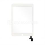 Тачскрін (сенсор) для Apple iPad Mini 3 (A1599, A1600, A1601) зі шлейфом white Original Quality - купити за 331.29 грн у Києві, Україні