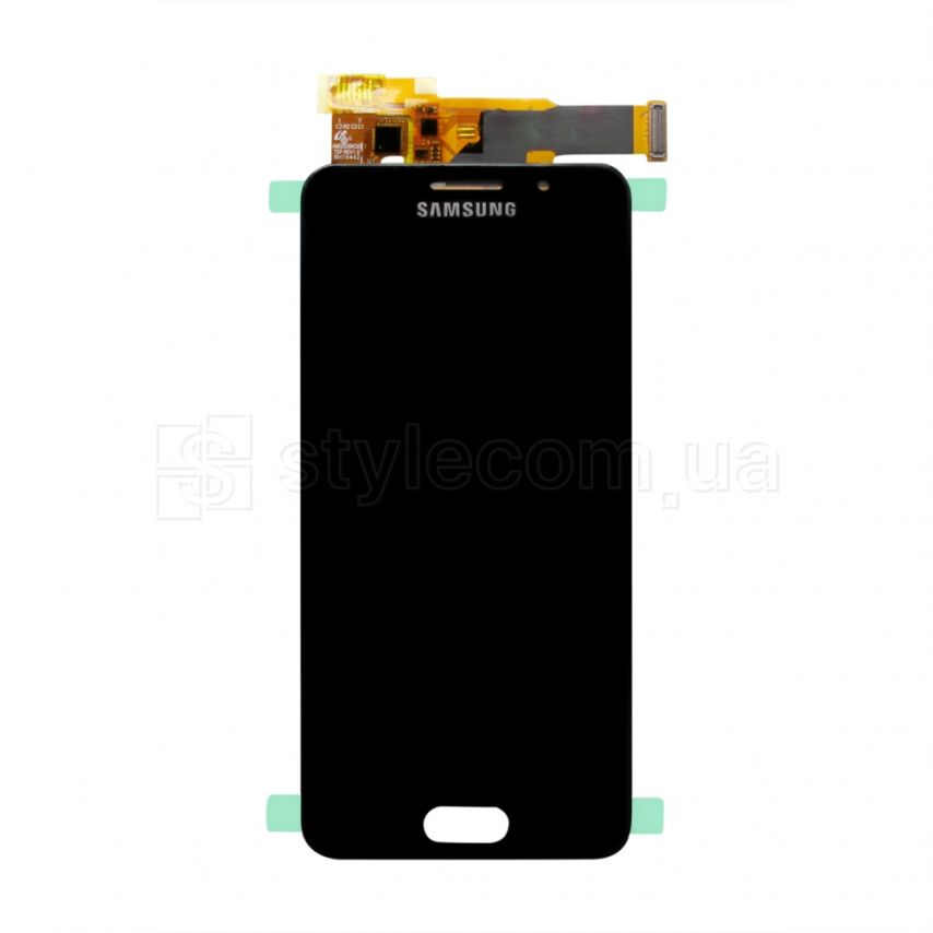 Дисплей (LCD) для Samsung Galaxy A3/A310 (2016) з тачскріном black (TFT) High Quality