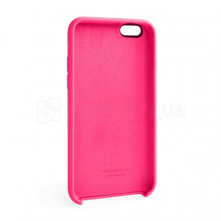 Чехол Original Silicone для Apple iPhone 6, 6s shiny pink (38)