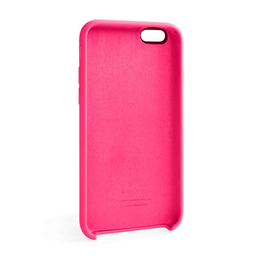 Чохол Original Silicone для Apple iPhone 6, 6s shiny pink (38)